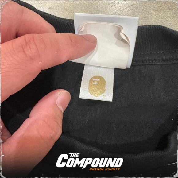 BAPE - SS21 Baby Milo x Pokemon Ape Head #11 Tee - Medium - Black - Used - Picture 5 of 9